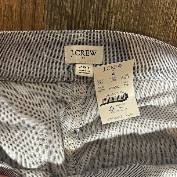 J. Crew Factory Lizzie High-Rise Wide-Leg Pant Size 28 Tall NWT CJ614 - Picture 3 of 4